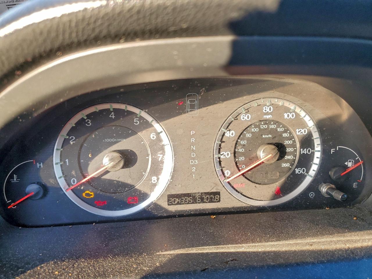 2009 HONDA ACCORD EX photo 9