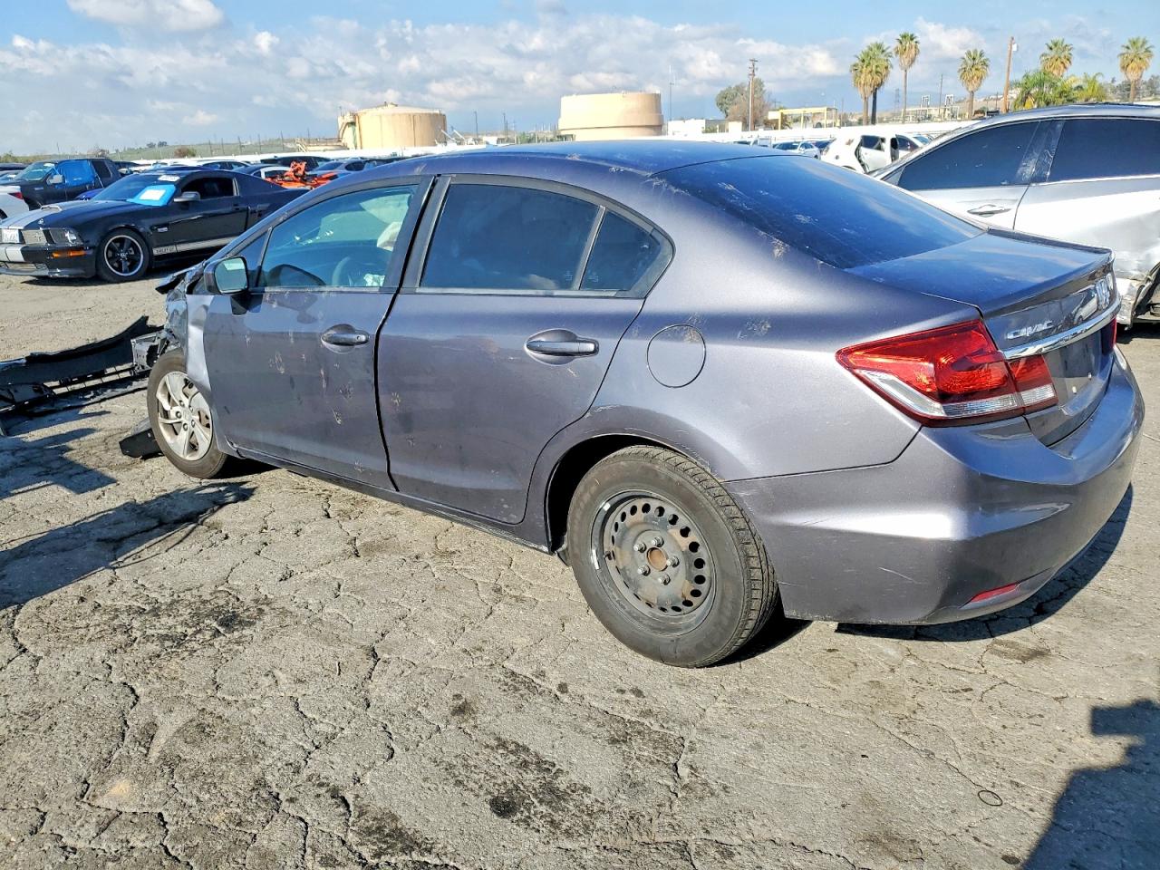 2014 HONDA CIVIC LX photo 2