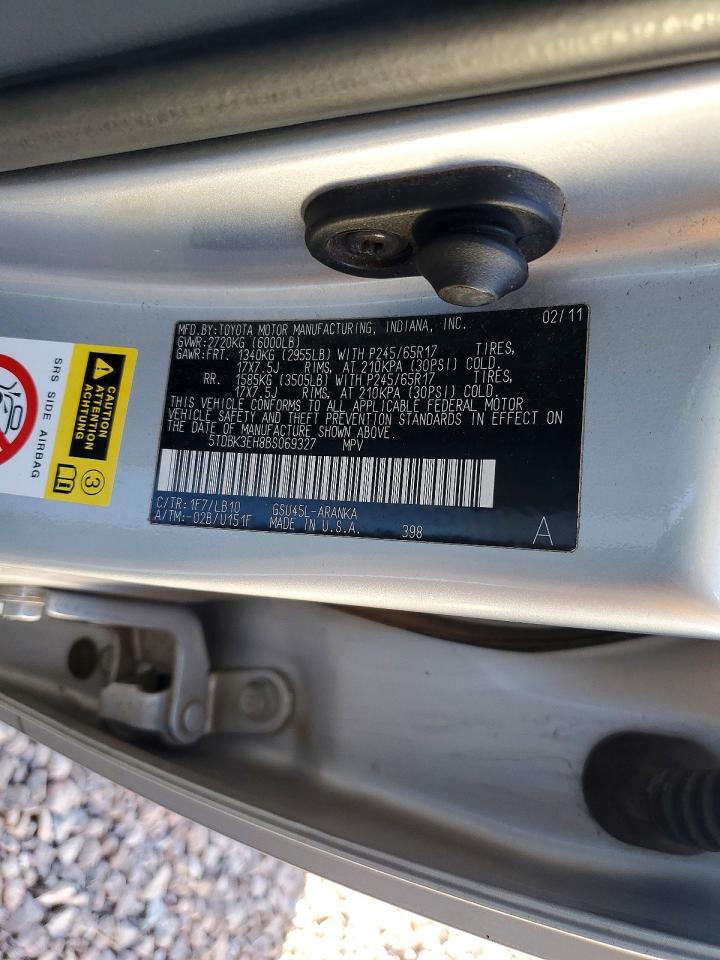 2011 TOYOTA HIGHLANDER BASE photo 13