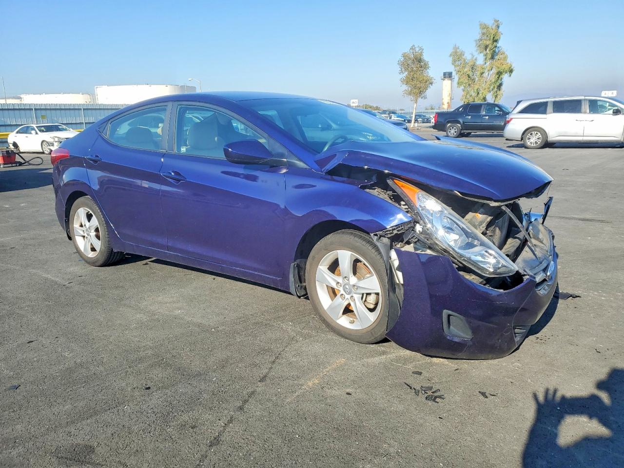 2013 HYUNDAI ELANTRA GLS photo 4