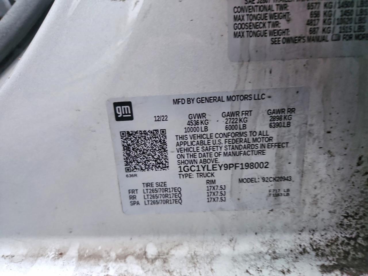 2023 CHEVROLET SILVERADO K2500 HEAVY DUTY photo 12