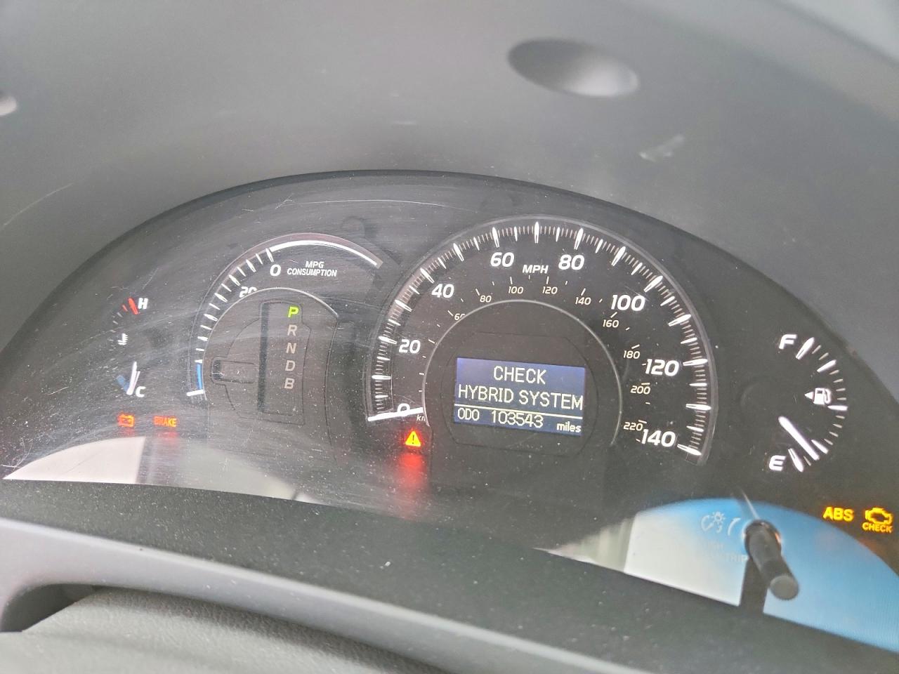 2009 TOYOTA CAMRY HYBRID photo 9