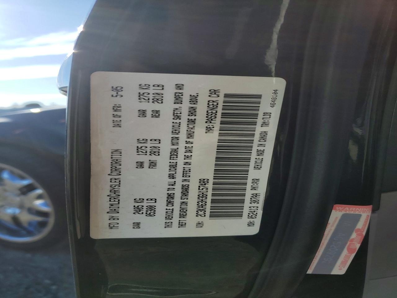 2006 CHRYSLER 300C photo 12