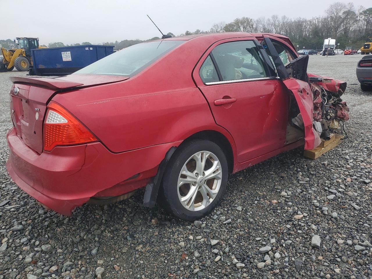 2012 FORD FUSION SE photo 3