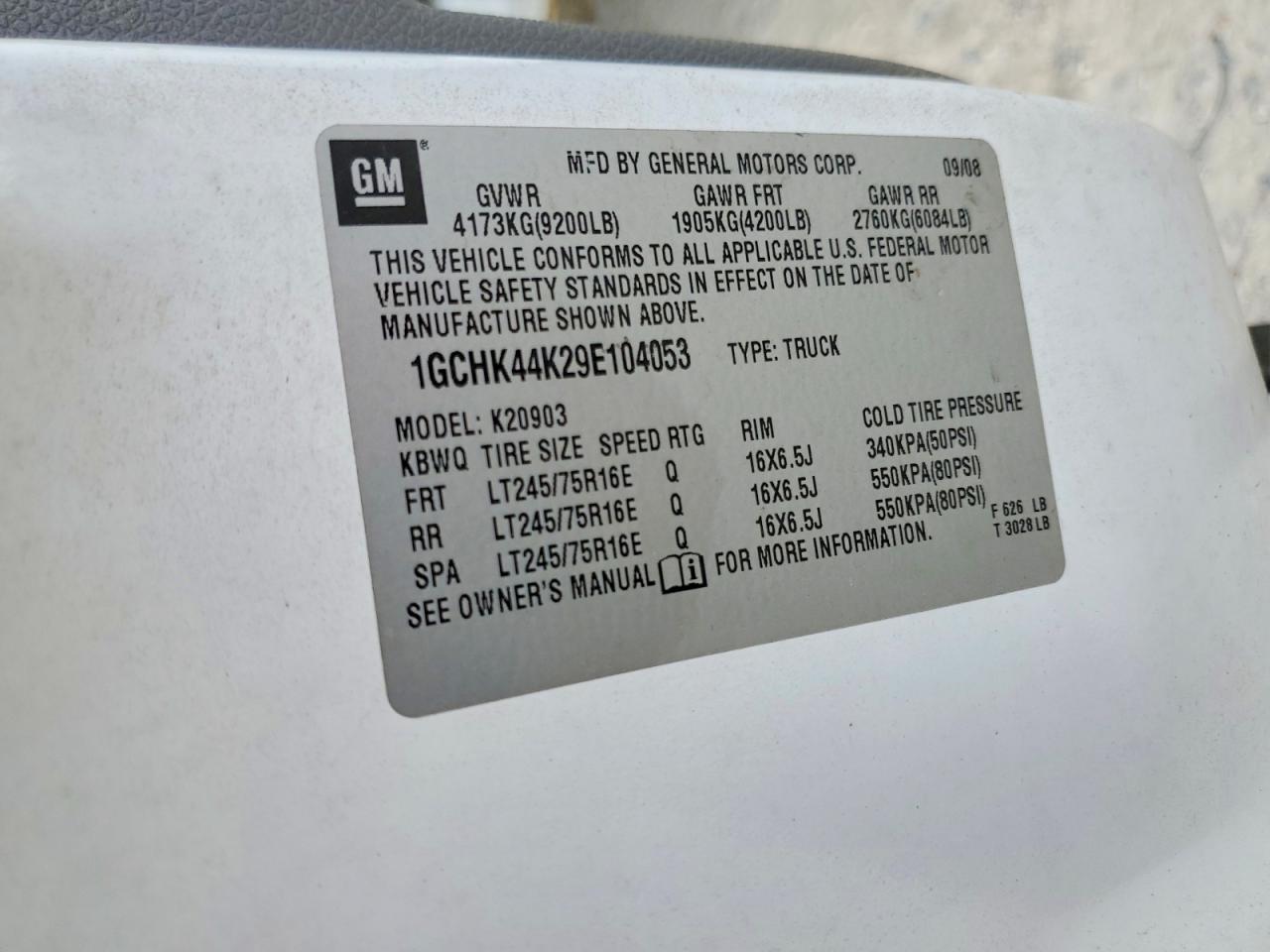 2009 CHEVROLET SILVERADO K2500 HEAVY DUTY photo 12