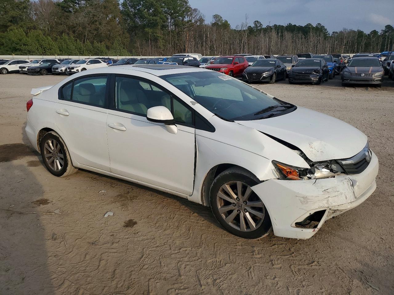 2012 HONDA CIVIC EX photo 4