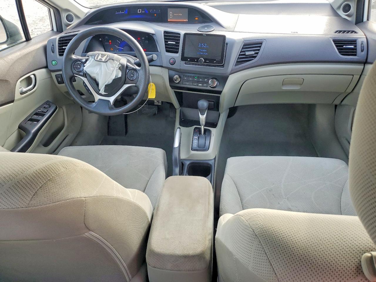 2012 HONDA CIVIC EX photo 8