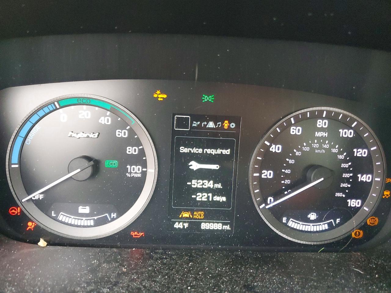 2016 HYUNDAI SONATA HYBRID photo 9