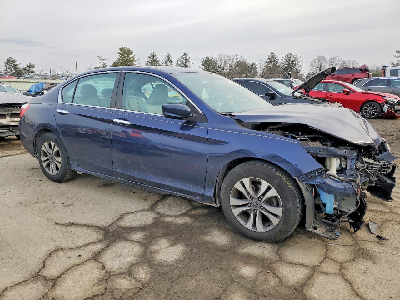 2015 HONDA ACCORD LX photo 4