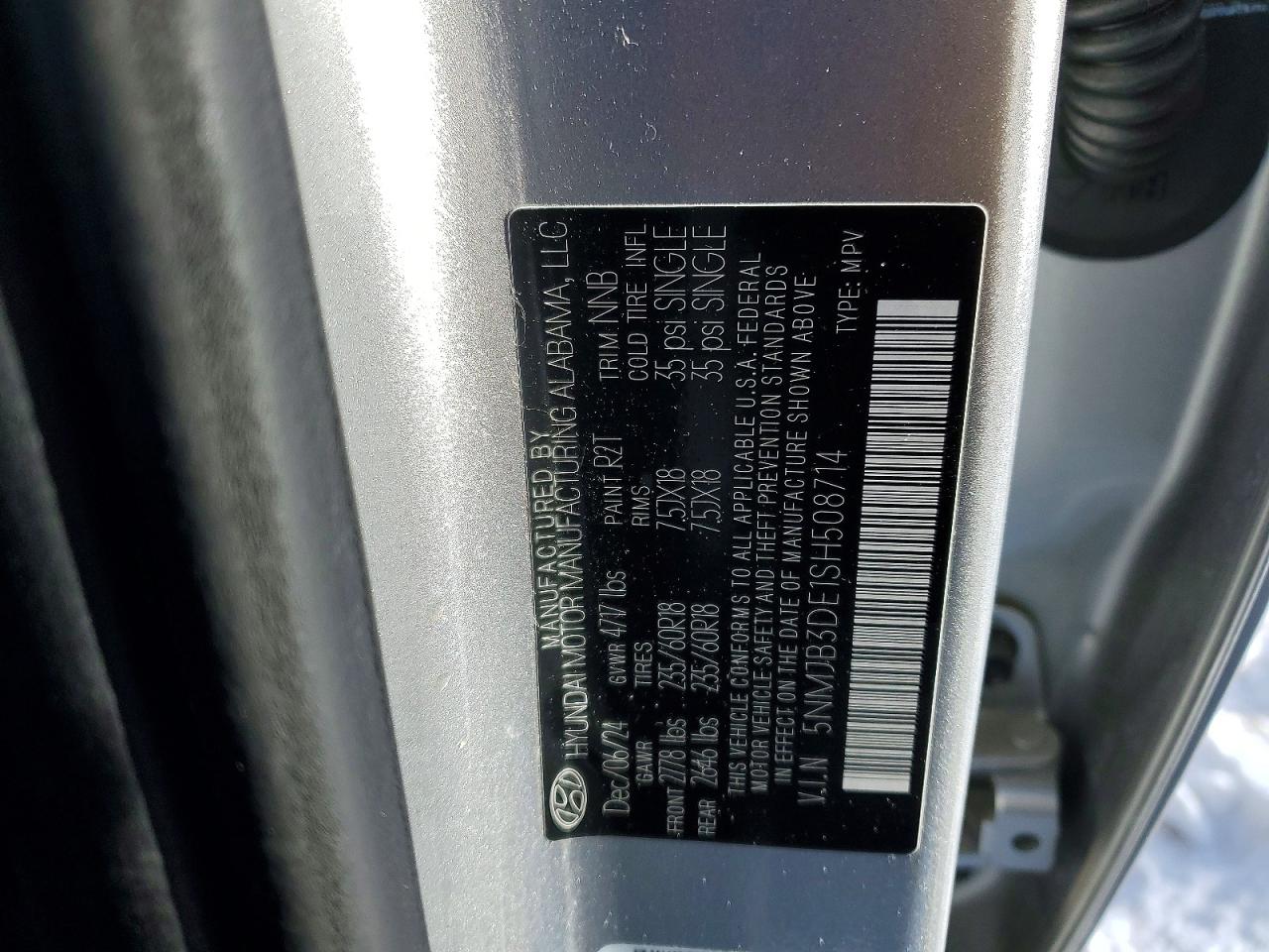 2025 HYUNDAI TUCSON SEL photo 13