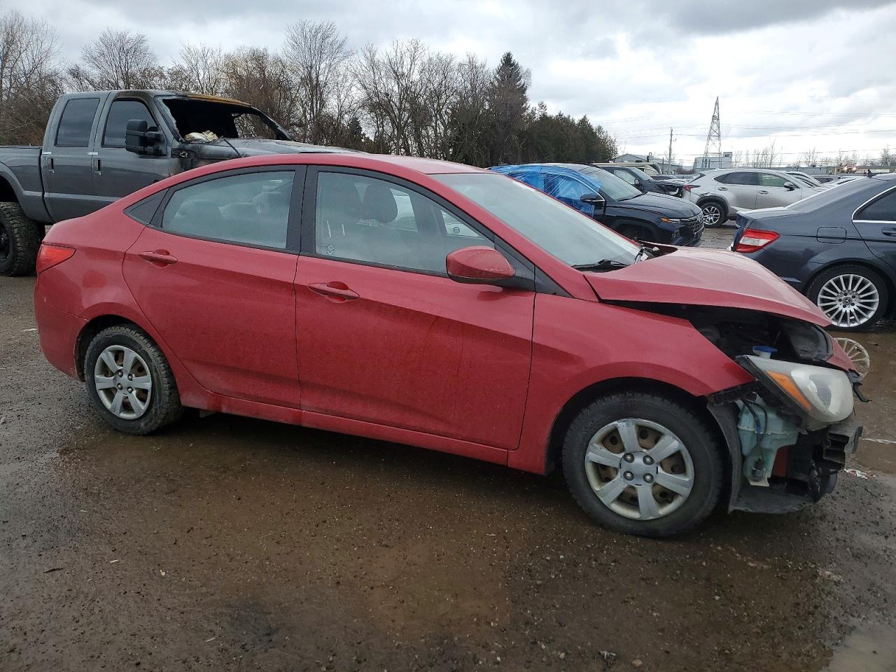 2014 HYUNDAI ACCENT GLS photo 4