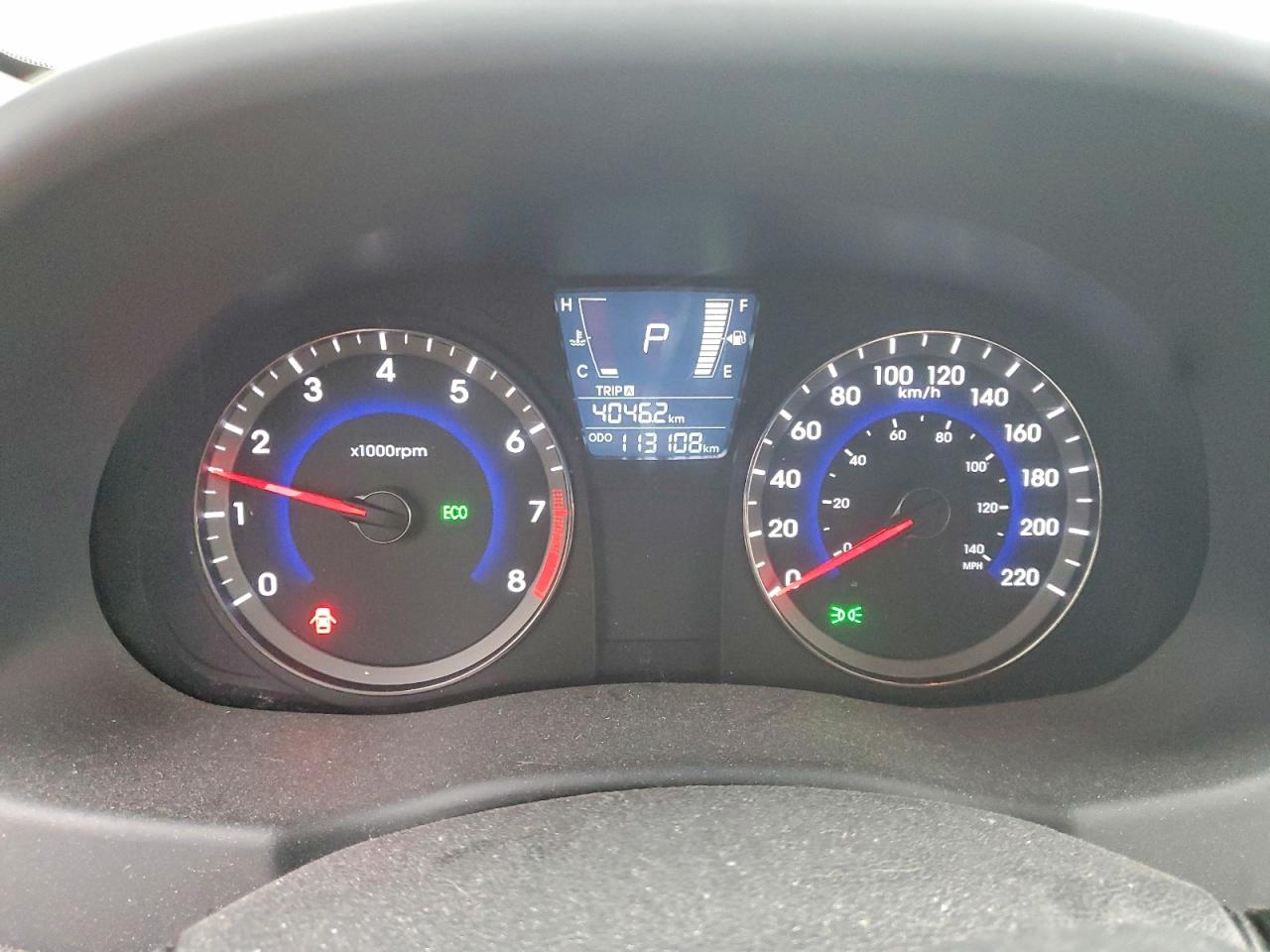 2014 HYUNDAI ACCENT GLS photo 9