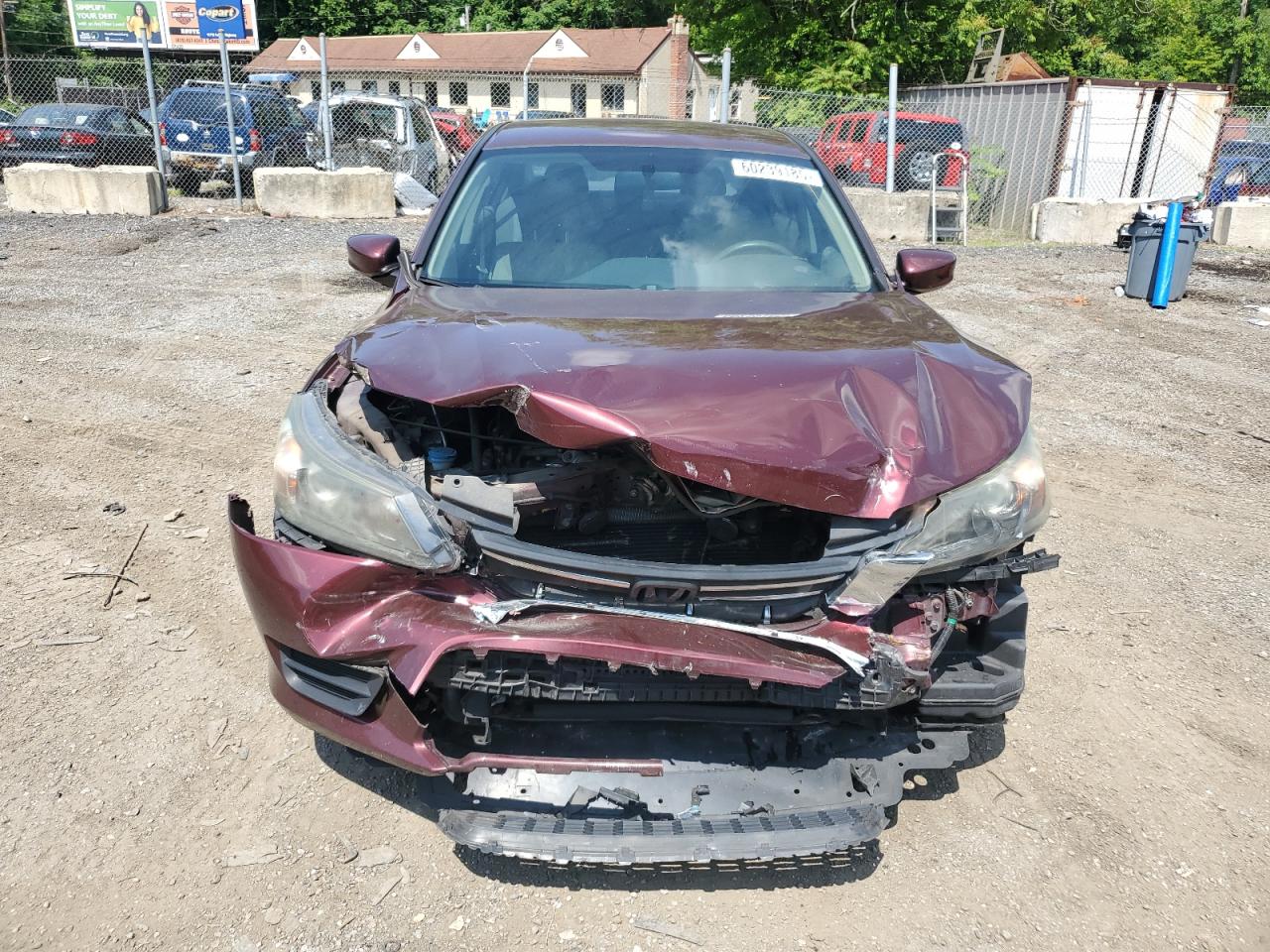 2013 HONDA ACCORD LX photo 5