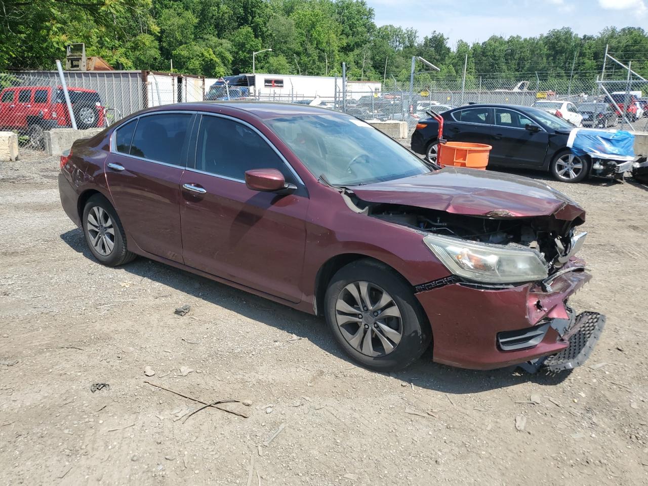 2013 HONDA ACCORD LX photo 4