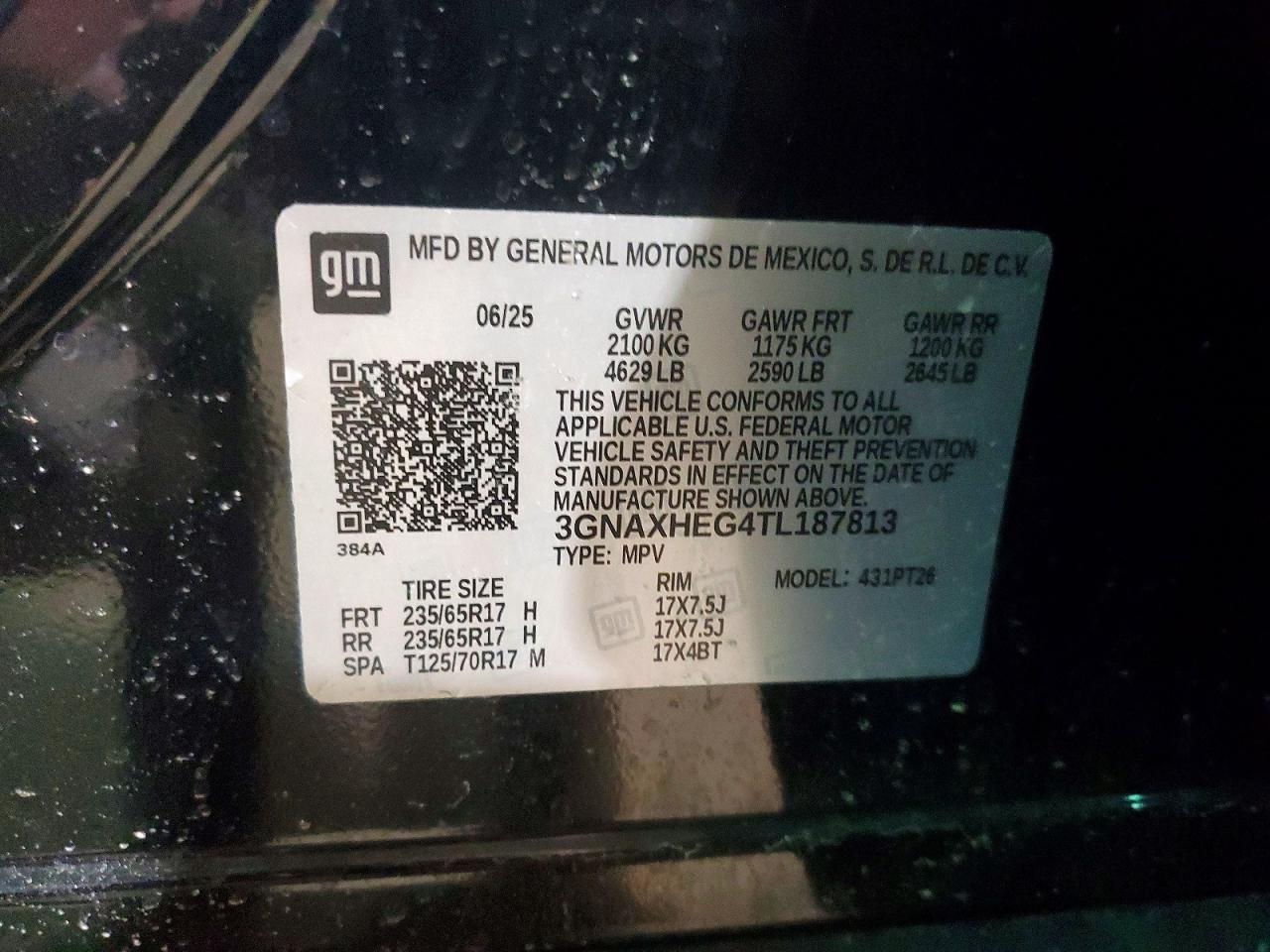 2026 CHEVROLET EQUINOX LT photo 13
