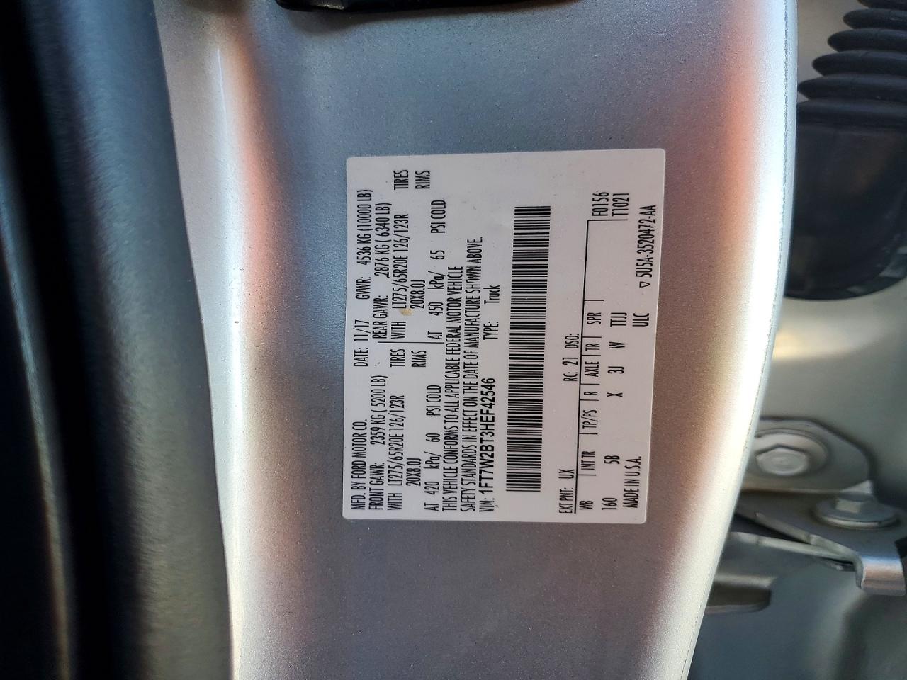 2017 FORD F250 SUPER DUTY photo 23