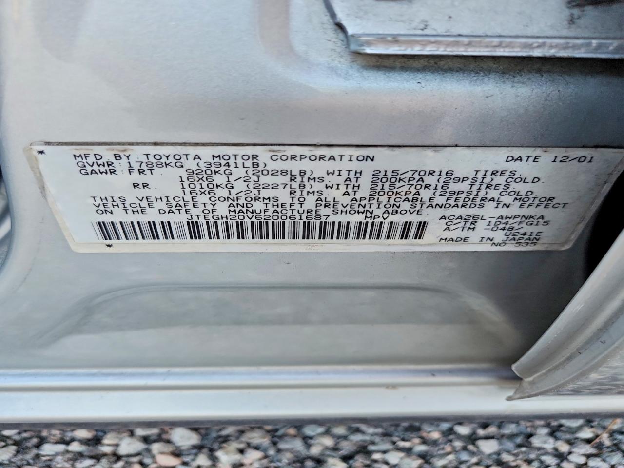 2002 TOYOTA RAV4 photo 13
