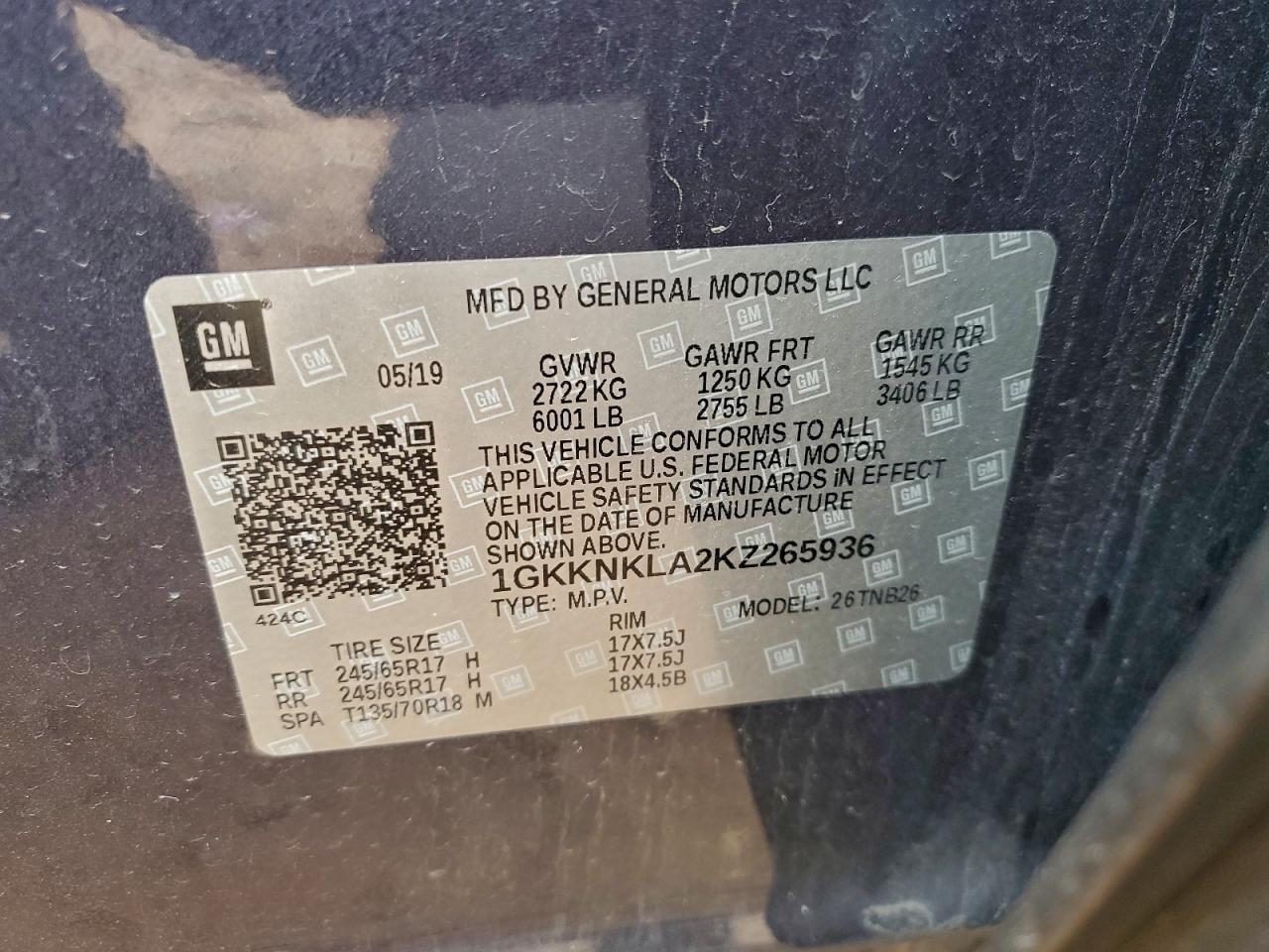 2019 GMC ACADIA SLE photo 14