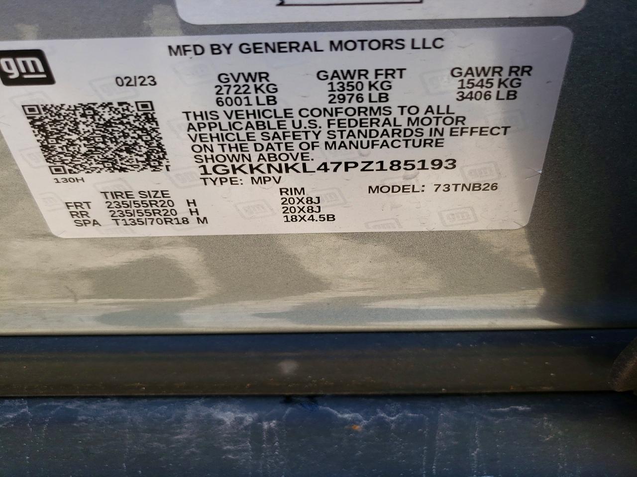 2023 GMC ACADIA SLE photo 13