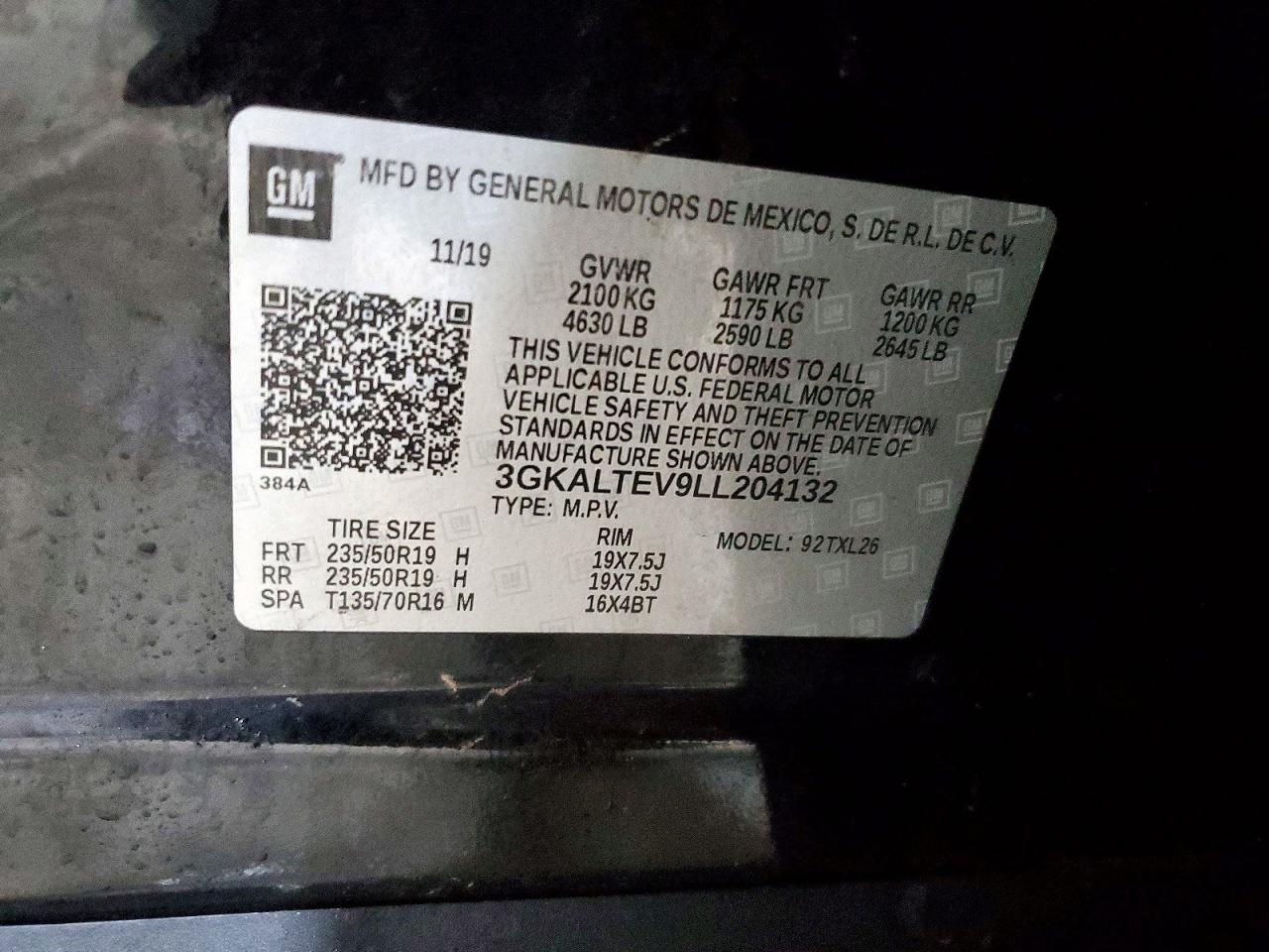 2020 GMC TERRAIN SLE photo 13