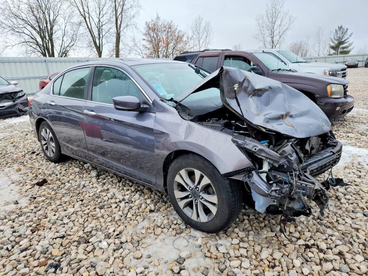 2014 HONDA ACCORD LX photo 4