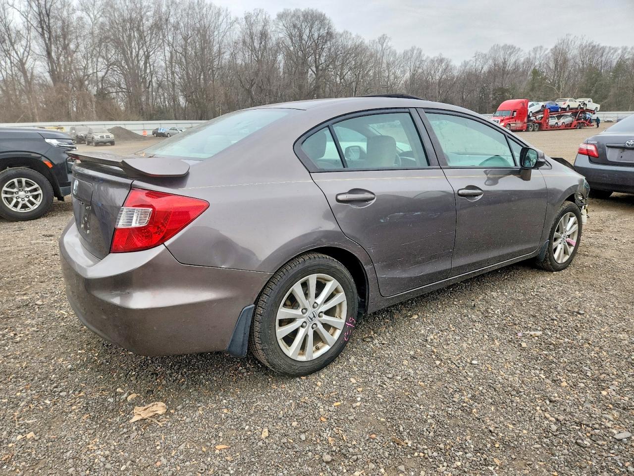 2012 HONDA CIVIC EX photo 3