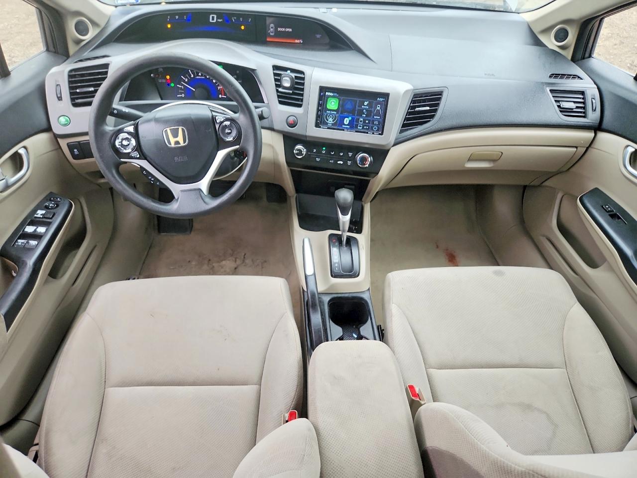 2012 HONDA CIVIC EX photo 8