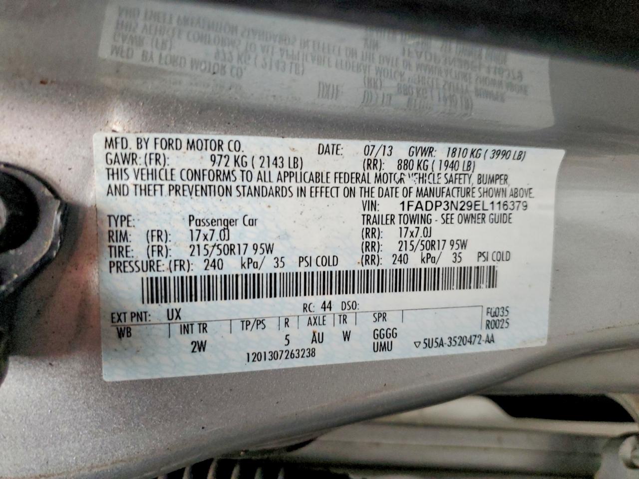 2014 FORD FOCUS TITANIUM photo 23