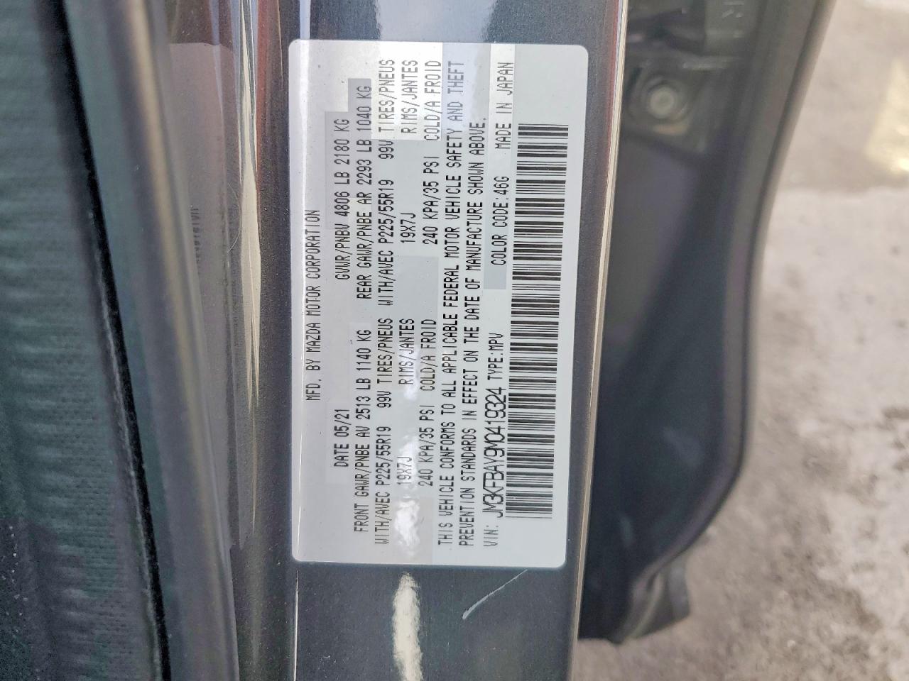 2021 MAZDA CX-5 GRAND TOURING RESERVE photo 14