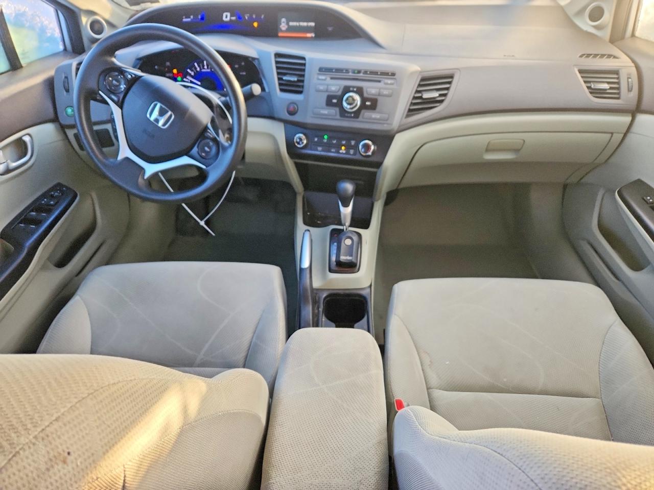 2012 HONDA CIVIC EX photo 8