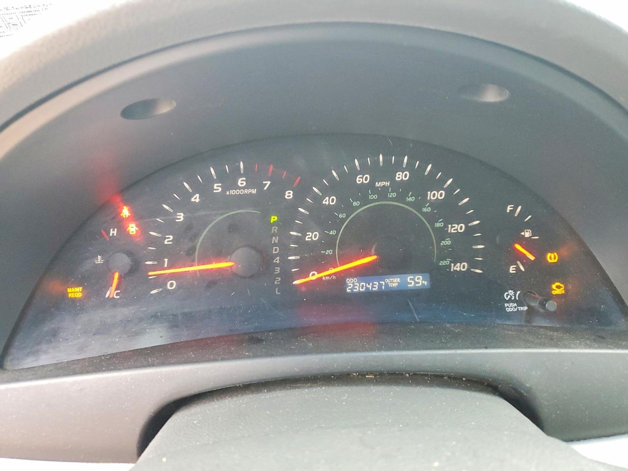 2007 TOYOTA CAMRY CE photo 9
