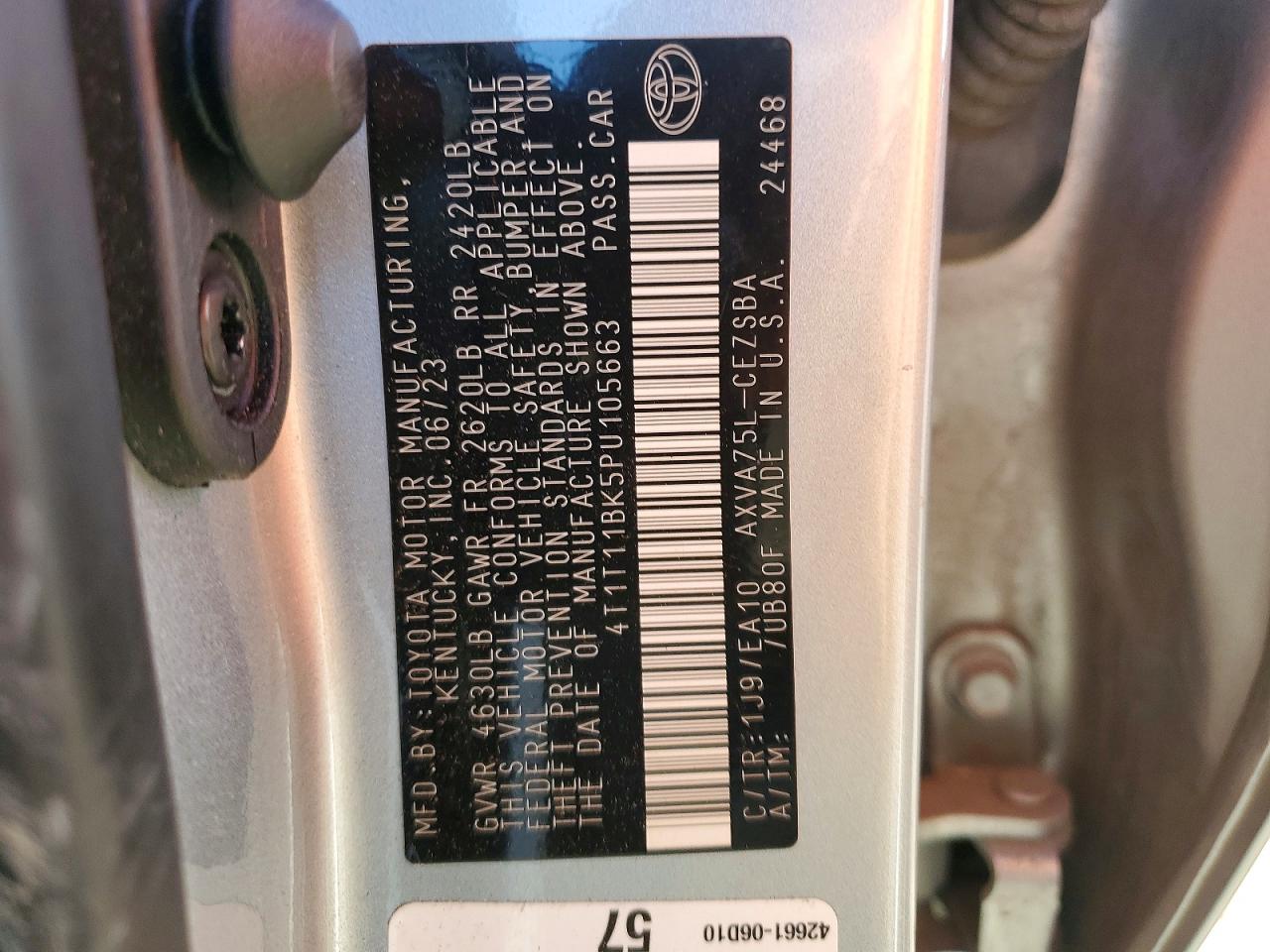 2025 TOYOTA CAMRY SE NIGHT SHADE photo 12