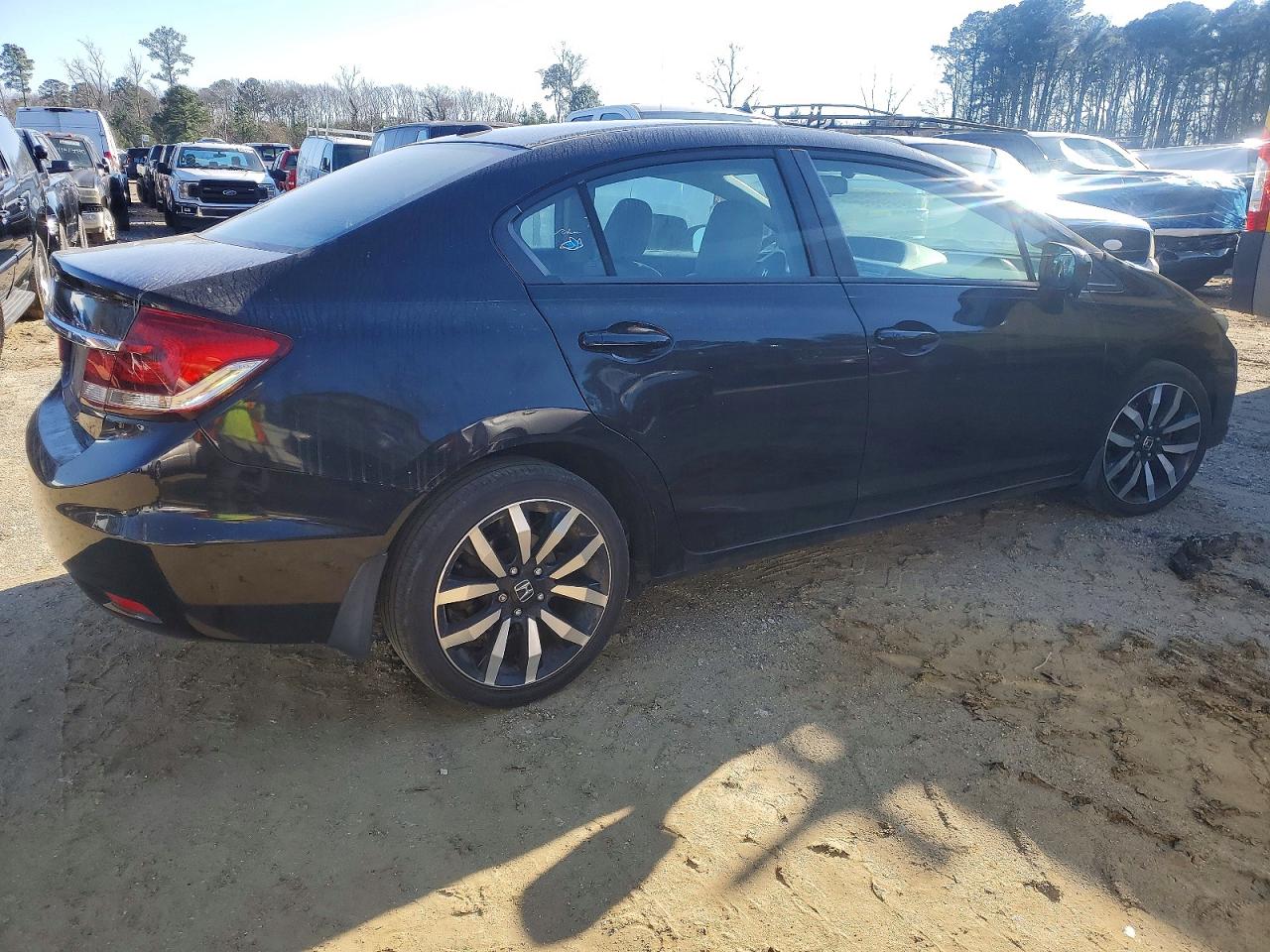 2014 HONDA CIVIC EXL photo 3