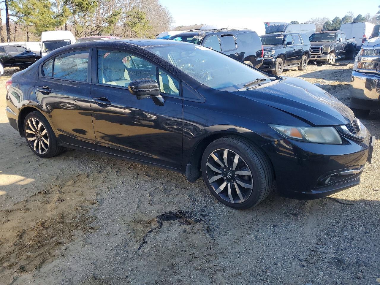 2014 HONDA CIVIC EXL photo 4