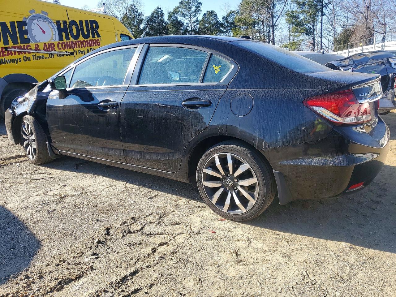 2014 HONDA CIVIC EXL photo 2