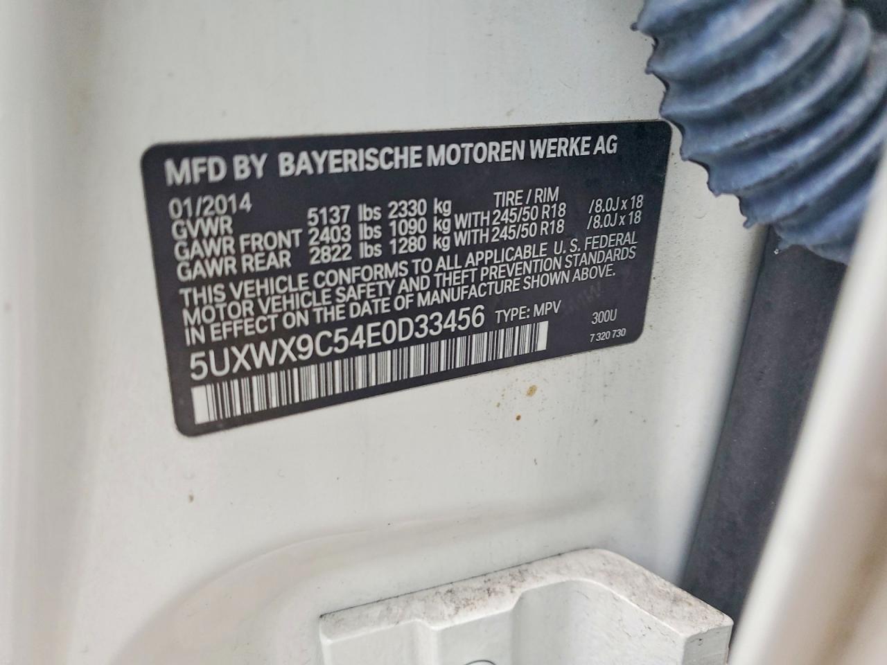 2014 BMW X3 XDRIVE28I photo 13