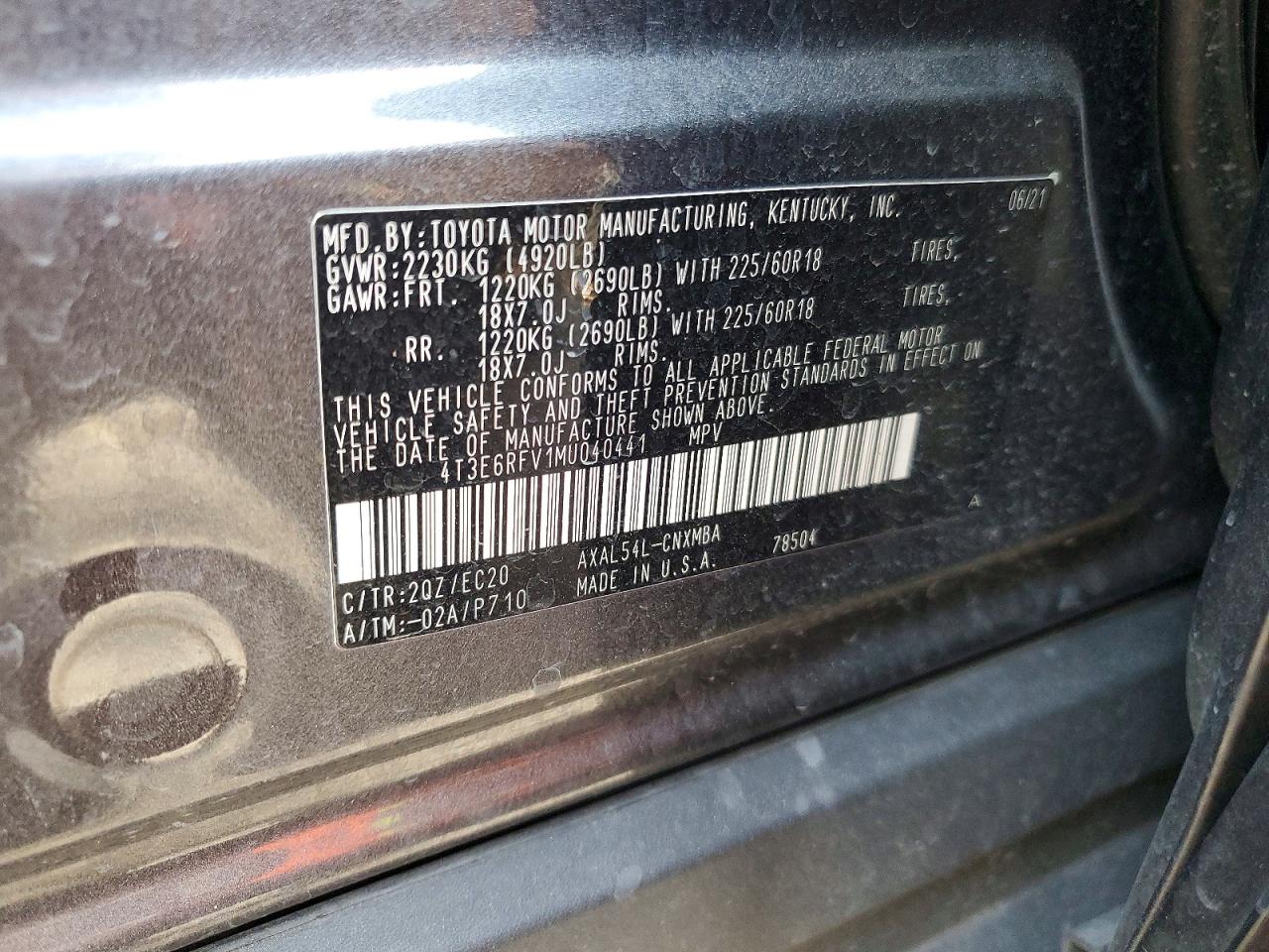 2021 TOYOTA RAV4 XSE photo 12