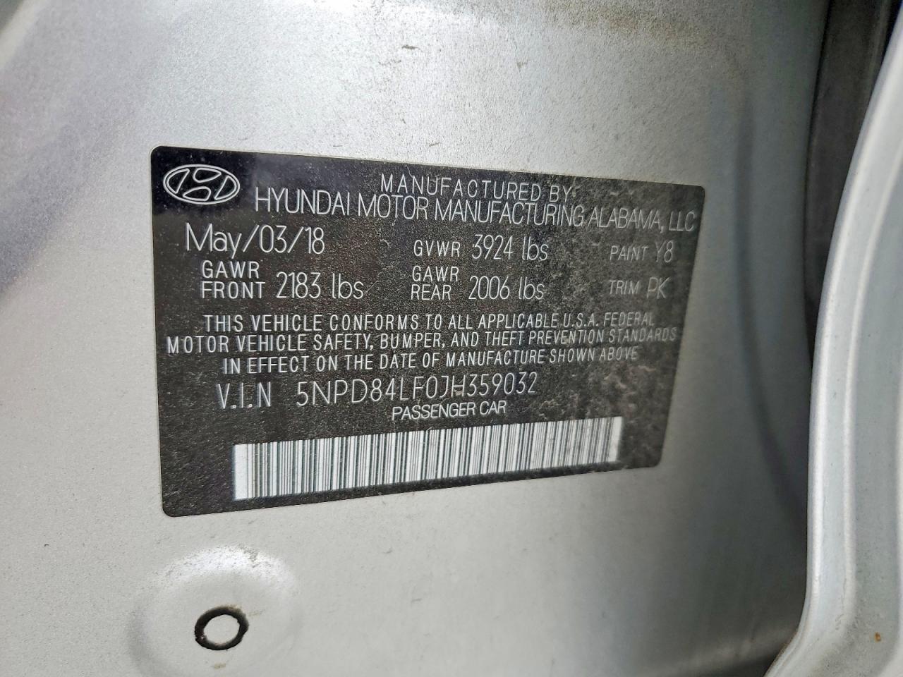 2018 HYUNDAI ELANTRA SEL photo 12