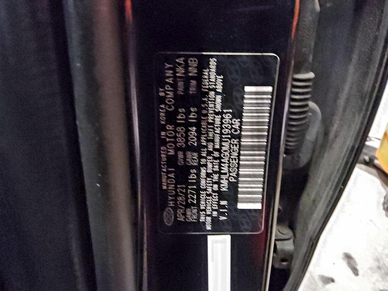 2021 HYUNDAI ELANTRA SEL photo 23