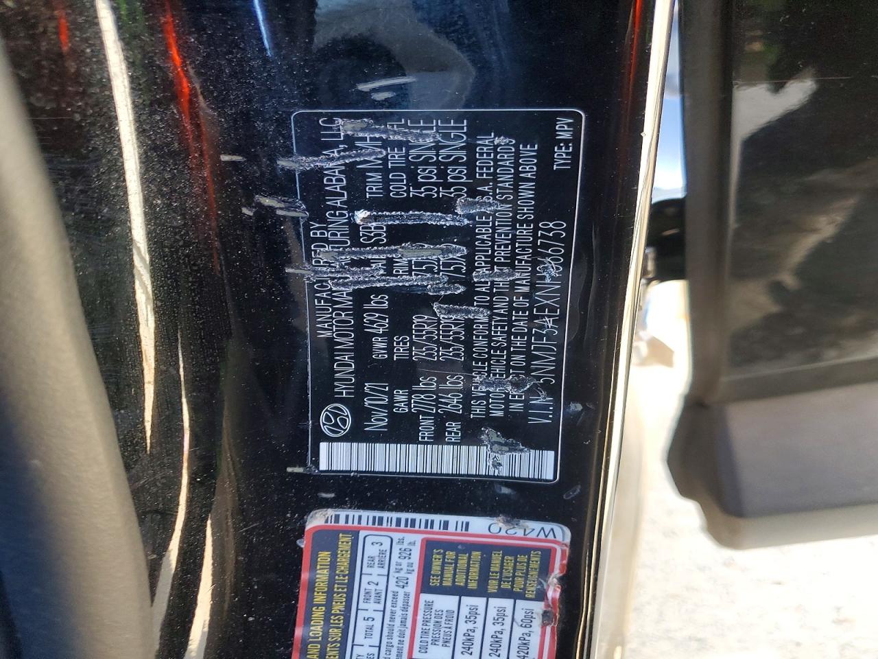 2022 HYUNDAI TUCSON SEL photo 13