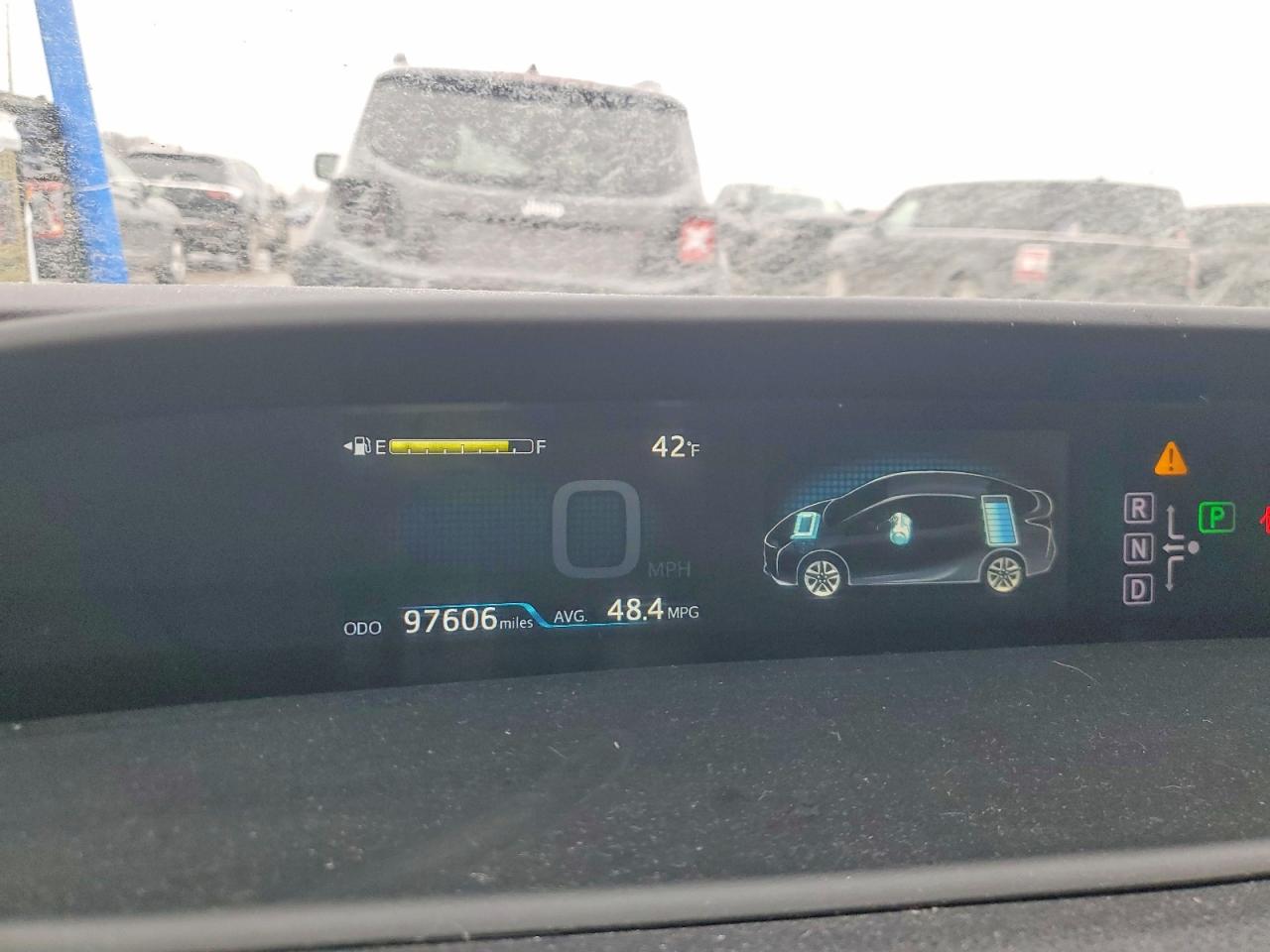 2017 TOYOTA PRIUS photo 9