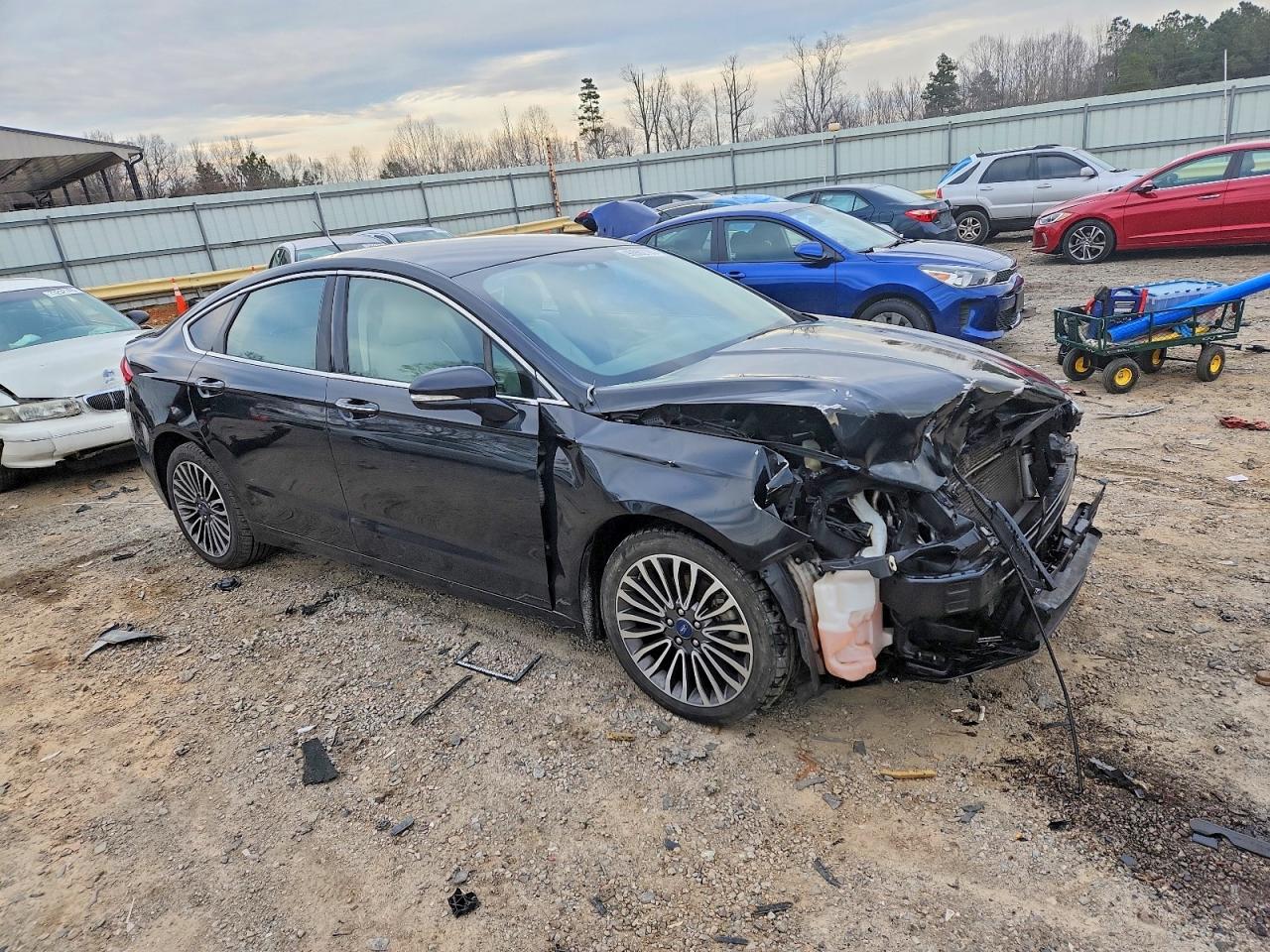 2018 FORD FUSION TITANIUM/PLATINUM photo 4