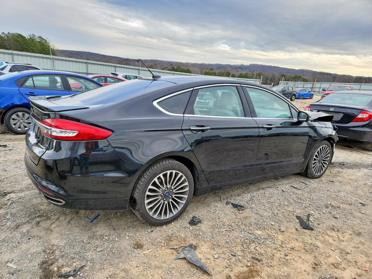 2018 FORD FUSION TITANIUM/PLATINUM photo 3
