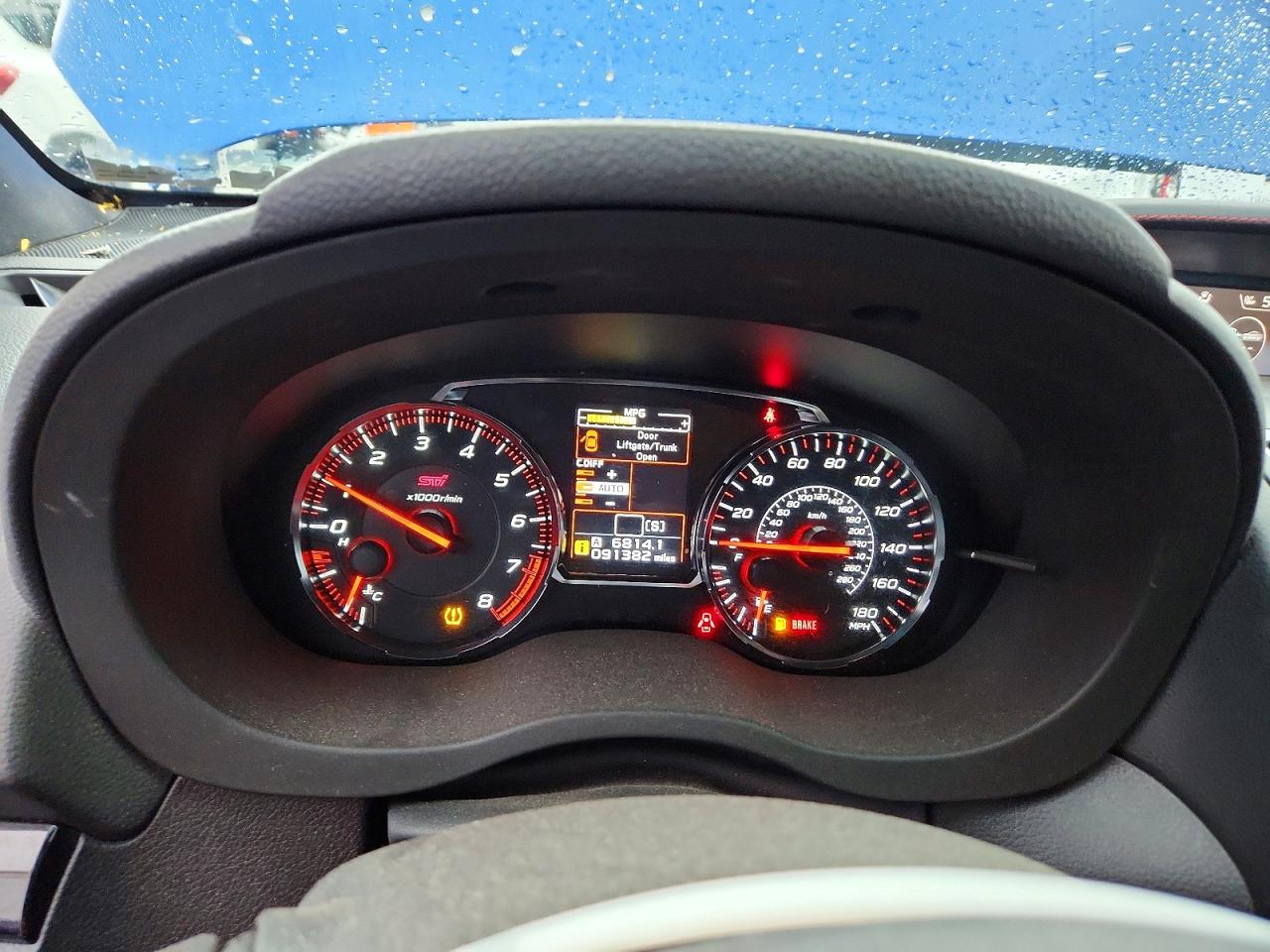 2019 SUBARU WRX STI photo 9