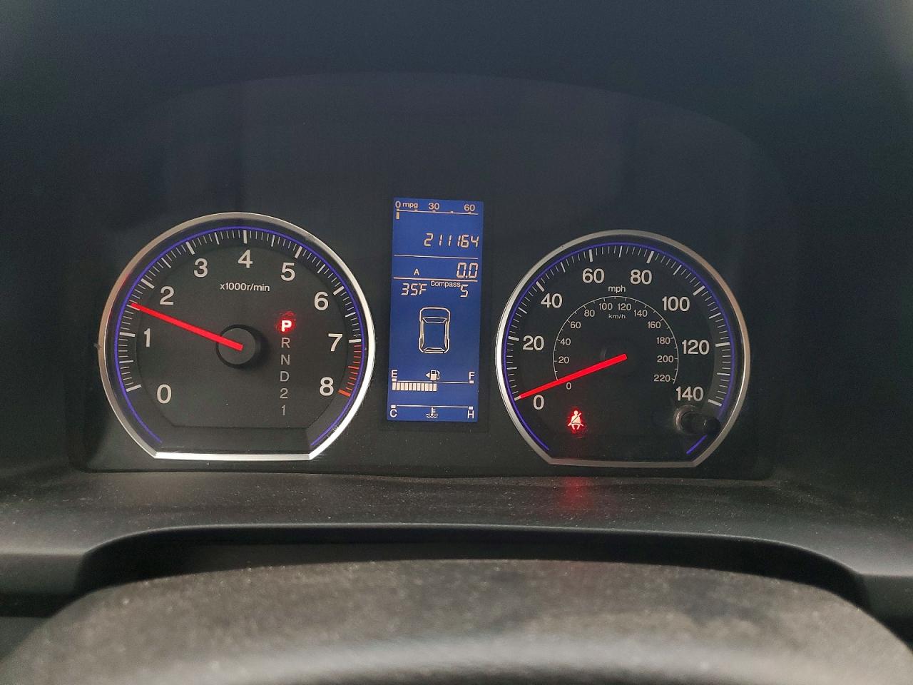 2011 HONDA CR-V EXL photo 9