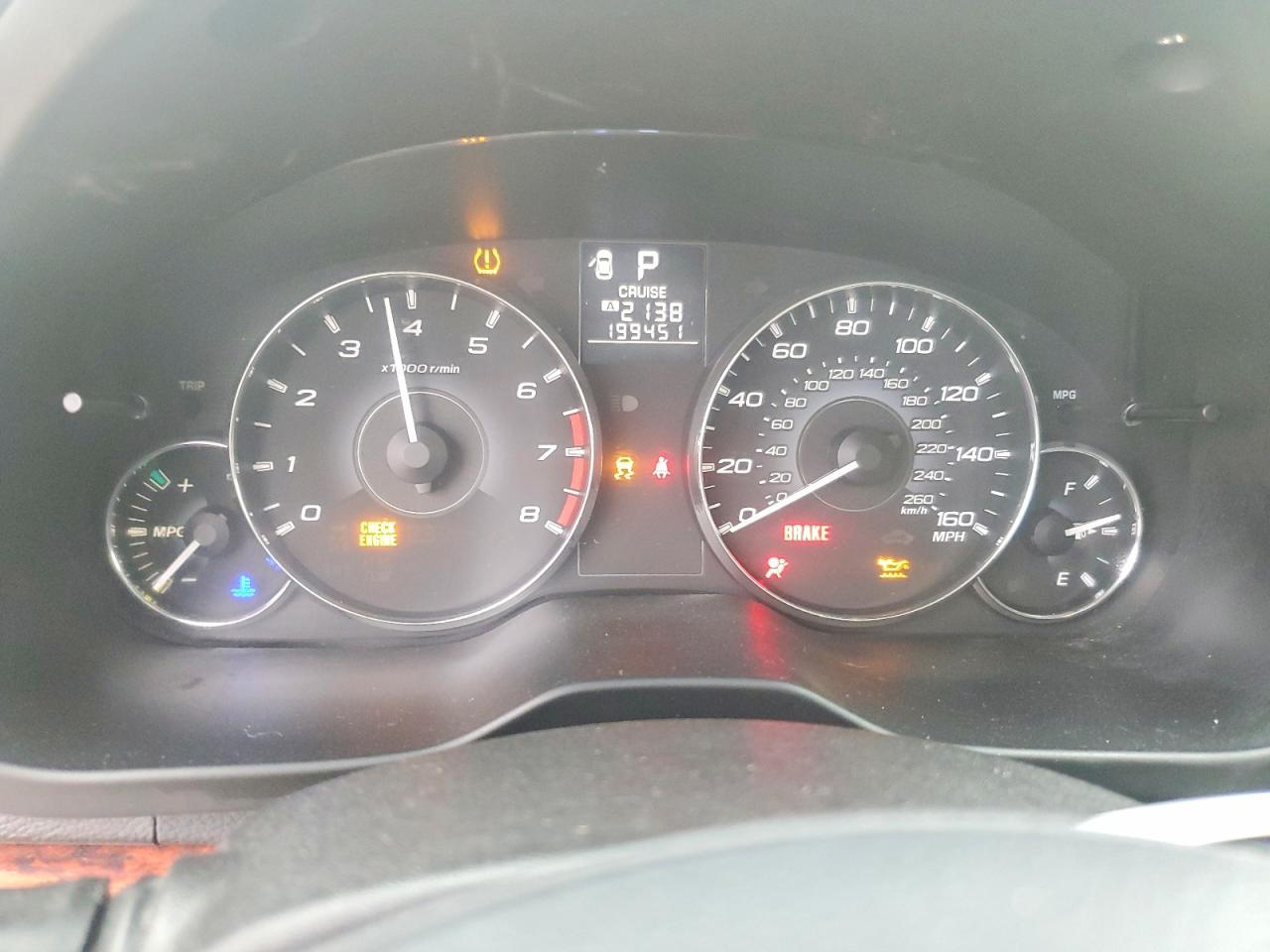 2012 SUBARU OUTBACK 3.6R LIMITED photo 9