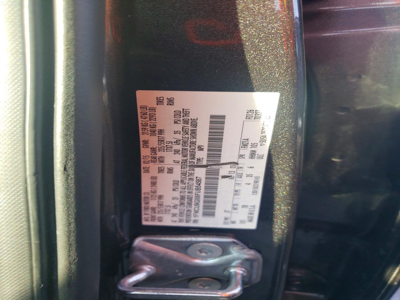 2015 FORD ESCAPE SE photo 13