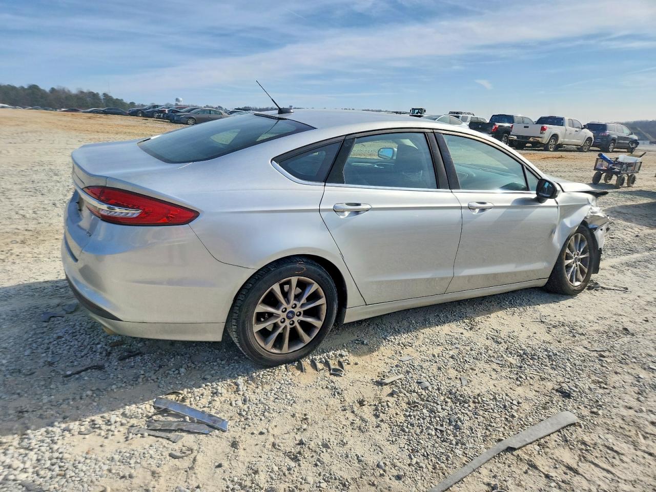 2017 FORD FUSION SE photo 3