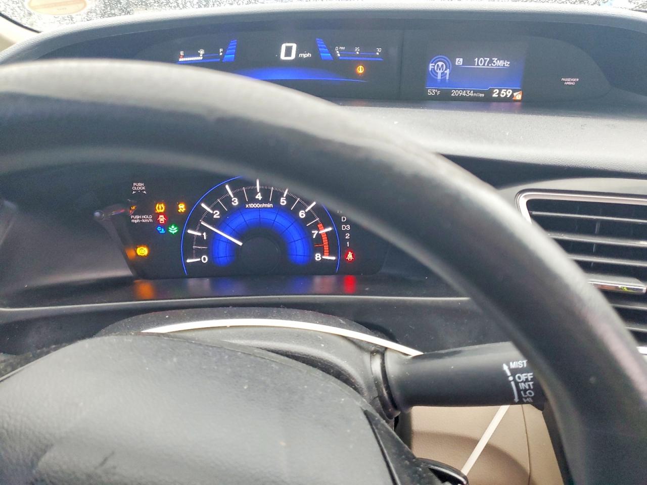 2013 HONDA CIVIC LX photo 9
