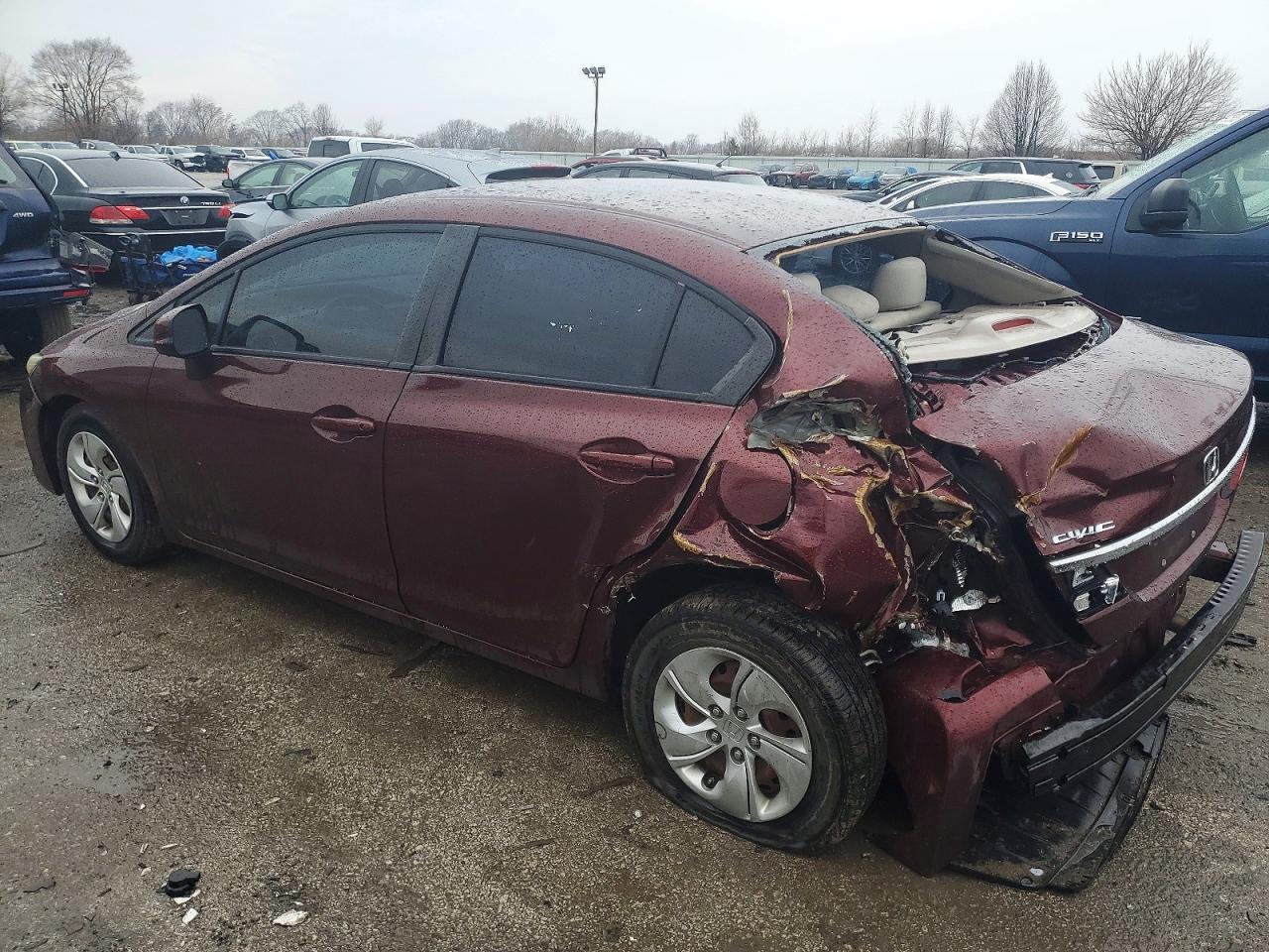 2013 HONDA CIVIC LX photo 2